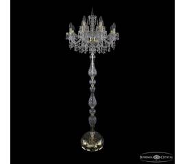 Торшер Bohemia Ivele Crystal 1403T1/8+4/195-165 G