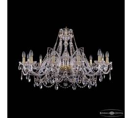 Подвесная люстра Bohemia Ivele Crystal 1411/12/360 G