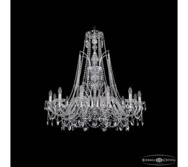 Подвесная люстра Bohemia Ivele Crystal 1411/12/360/XL-96 Ni