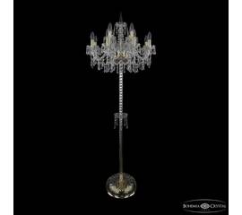Торшер Bohemia Ivele Crystal 1403T2/8+4/195-165 G