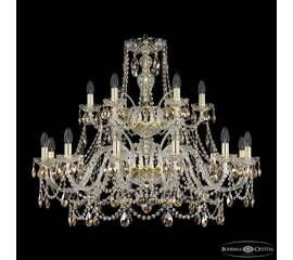 Подвесная люстра Bohemia Ivele Crystal 1411/12+6/360/2d G K721