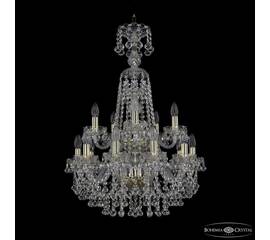 Подвесная люстра Bohemia Ivele Crystal 1409/10+5/195/XL-83/2d G
