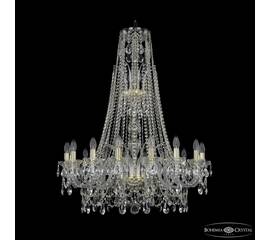 Подвесная люстра Bohemia Ivele Crystal 1411/16/300/XL-108 G