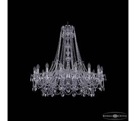 Подвесная люстра Bohemia Ivele Crystal 1411/16/360/h-95 Ni