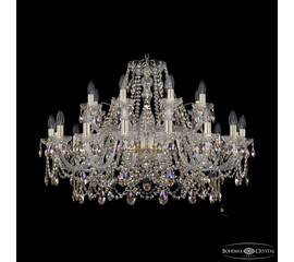 Подвесная люстра Bohemia Ivele Crystal 1411/16+8/360 G R801