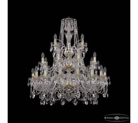 Подвесная люстра Bohemia Ivele Crystal 1411/16+8+4/300/3d G