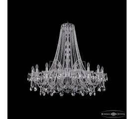 Подвесная люстра Bohemia Ivele Crystal 1411/18/400/h-113 Ni