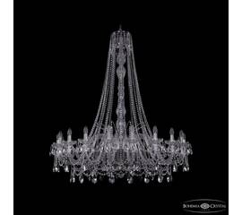 Подвесная люстра Bohemia Ivele Crystal 1411/20/460/h-151 Ni