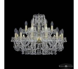 Подвесная люстра Bohemia Ivele Crystal 1409/12+6/240 G