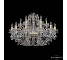 Подвесная люстра Bohemia Ivele Crystal 1409/12+6/300 G