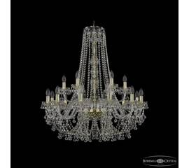 Подвесная люстра Bohemia Ivele Crystal 1409/12+6/300/h-95 G