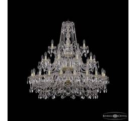 Подвесная люстра Bohemia Ivele Crystal 1411/20+10+5/400/3d G