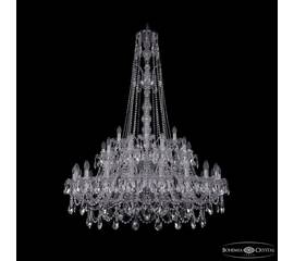 Подвесная люстра Bohemia Ivele Crystal 1411/20+10+5/400/XL-155/2d Ni