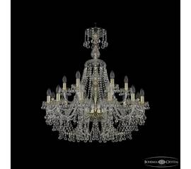 Подвесная люстра Bohemia Ivele Crystal 1409/12+6/300/XL-95 G