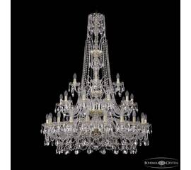 Подвесная люстра Bohemia Ivele Crystal 1411/20+10+5/400/XL-155/3d G