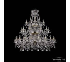 Подвесная люстра Bohemia Ivele Crystal 1411/20+10+5/460/3d G