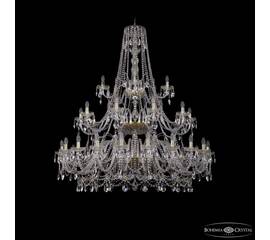 Подвесная люстра Bohemia Ivele Crystal 1411/20+10+5/530/3d G