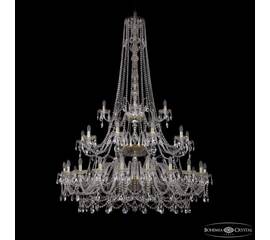 Подвесная люстра Bohemia Ivele Crystal 1411/20+10+5/530/h-202/3d G