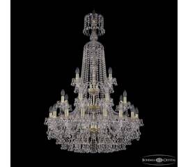 Подвесная люстра Bohemia Ivele Crystal 1409/16+8+4/300/XL-130/3d G