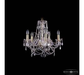 Подвесная люстра Bohemia Ivele Crystal 1411/5/160 G Leafs