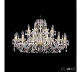 Подвесная люстра Bohemia Ivele Crystal 1402/16+8/360 G