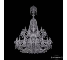 Подвесная люстра Bohemia Ivele Crystal 1409/20+10+5/400/XL-152/2d Ni
