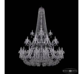 Подвесная люстра Bohemia Ivele Crystal 1409/20+10+5/530/h-203/3d Ni