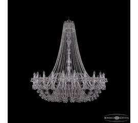 Подвесная люстра Bohemia Ivele Crystal 1409/24/530/h-160 Ni