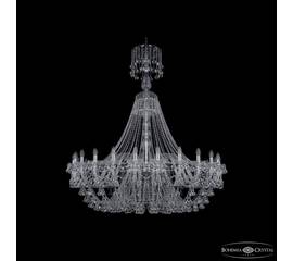 Подвесная люстра Bohemia Ivele Crystal 1409/24/530/XL-160 Ni