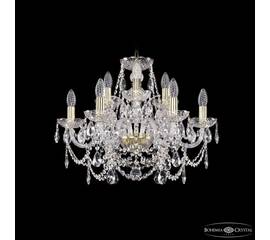 Подвесная люстра Bohemia Ivele Crystal 1411/6+3/195 G