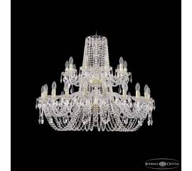 Подвесная люстра Bohemia Ivele Crystal 1402/20+10/360/2d G