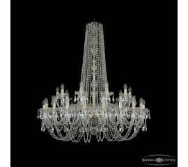 Подвесная люстра Bohemia Ivele Crystal 1402/20+10/400/h-130 G