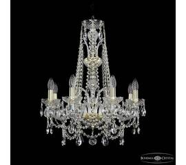 Подвесная люстра Bohemia Ivele Crystal 1411/8/195/XL-65 G