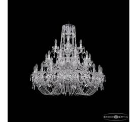 Подвесная люстра Bohemia Ivele Crystal 1402/20+10+5/360/3d Ni
