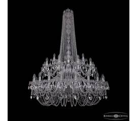 Подвесная люстра Bohemia Ivele Crystal 1402/20+10+5/400/h-160/2d Ni