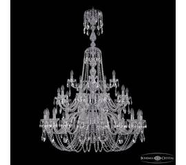Подвесная люстра Bohemia Ivele Crystal 1402/20+10+5/400/XL-158/3d Ni