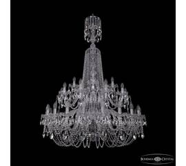 Подвесная люстра Bohemia Ivele Crystal 1402/20+10+5/400/XL-160/2d Ni