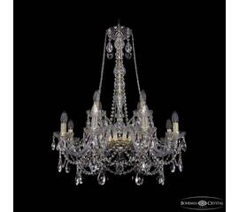 Подвесная люстра Bohemia Ivele Crystal 1411/8+4/240/h-83 G