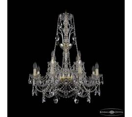 Подвесная люстра Bohemia Ivele Crystal 1411/8+4/240/XL-83 G