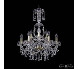 Подвесная люстра Bohemia Ivele Crystal 1409/6+3/195/XL-68 G