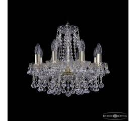 Подвесная люстра Bohemia Ivele Crystal 1409/8/141 G