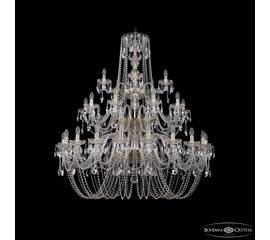 Подвесная люстра Bohemia Ivele Crystal 1402/20+10+5/460/3d G
