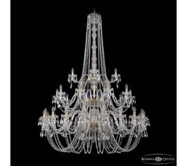 Подвесная люстра Bohemia Ivele Crystal 1402/20+10+5/530/h-206/3d G
