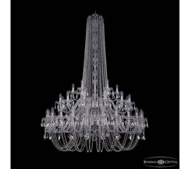 Подвесная люстра Bohemia Ivele Crystal 1402/24+12+6/460/h-176/2d Ni