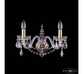 Бра Bohemia Ivele Crystal 1411B/2/160 G Leafs