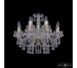 Подвесная люстра Bohemia Ivele Crystal 1409/8+4/195 G