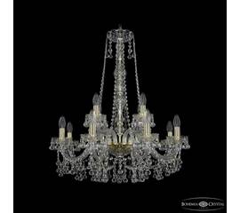 Подвесная люстра Bohemia Ivele Crystal 1409/8+4/240/h-77 G