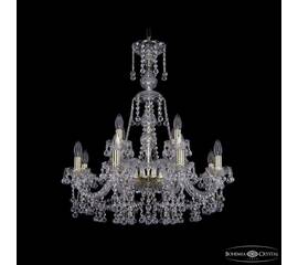 Подвесная люстра Bohemia Ivele Crystal 1409/8+4/240/XL-76 G