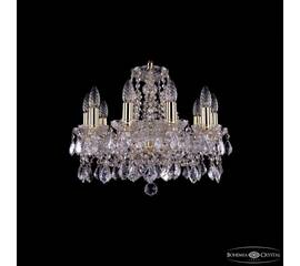 Подвесная люстра Bohemia Ivele Crystal 1413/10/165 G Leafs