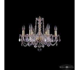 Подвесная люстра Bohemia Ivele Crystal 1402/6/160 G Leafs